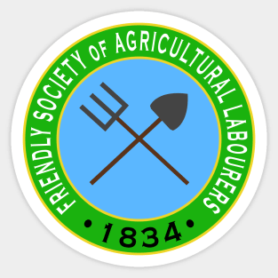 Tolpuddle Martyrs Friendly society Sticker